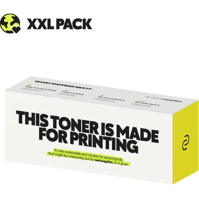 Nextsupplies Multipack HP 117A (Zwart/Cyaan/Magenta/Geel). Originele toners, circulair. Multipack CMYK