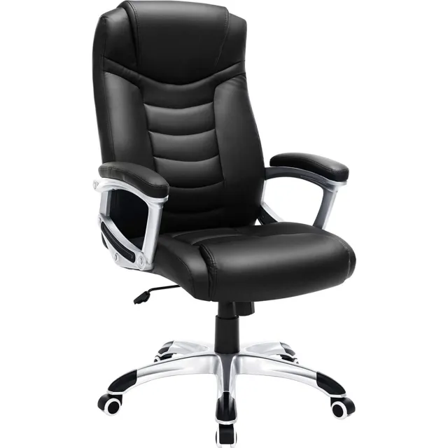 Soof & Tess Bureaustoel – Comfortabele Bureastoel - In hoogte verstelbaar – Ergonomisch - Stoel -Ergonomische bureaustoel voor volwassenen - Zwart