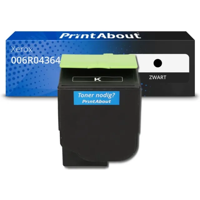 PrintAbout huismerk Toner 006R04364 Zwart Hoge capaciteit geschikt voor Xerox