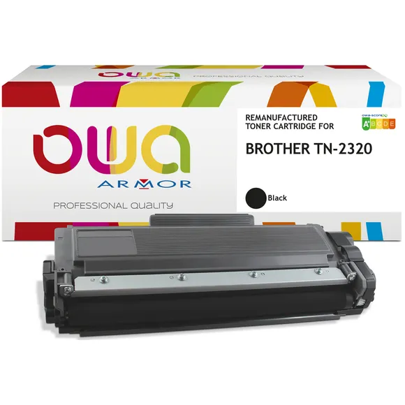 OWA Toner OWA alternatief tbv Brother TN-2320 zwart jumbo