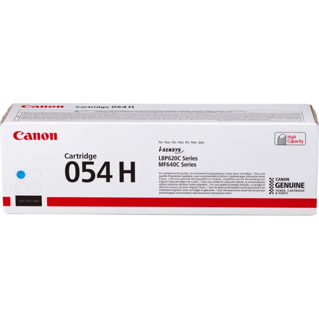 Canon 054 H Toner Cyaan (Hoge capaciteit) Cyan