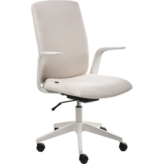 Beliani CAPTAIN - Bureaustoel - Beige - Polyester