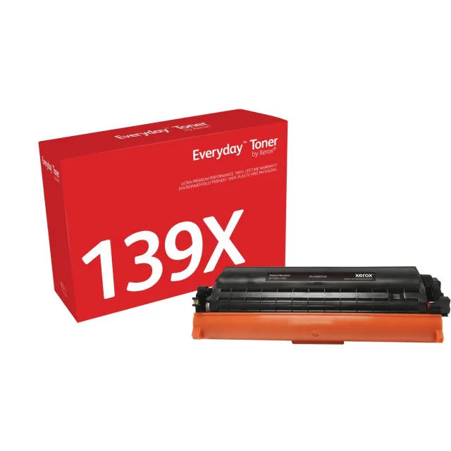 Xerox EverydayTM Zwart Toner van Xerox is compatibel met HP 139X (W1390X), Hoge capaciteit