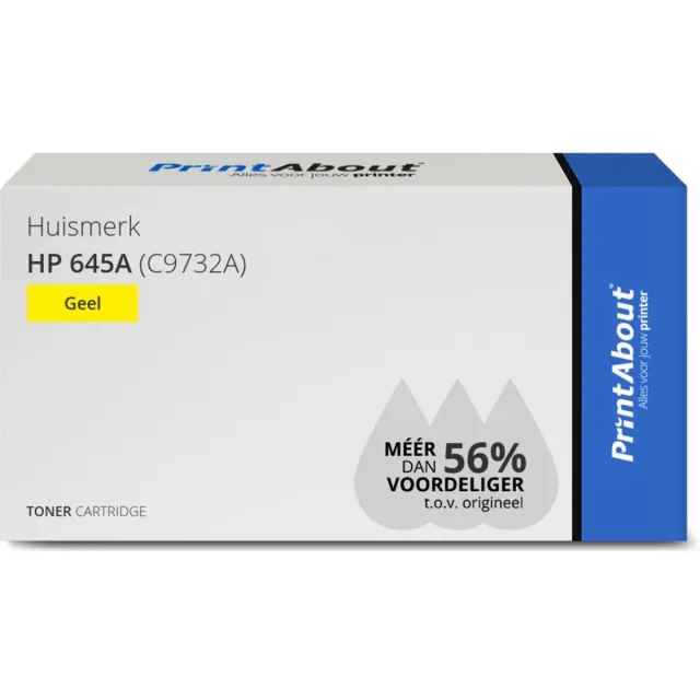 PrintAbout HP 645A (C9732A) toner geel
