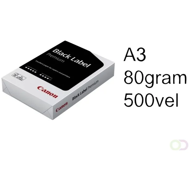 Canon Kopieerpapier Canon Black Label Premium A3 80gr wit 500 vel