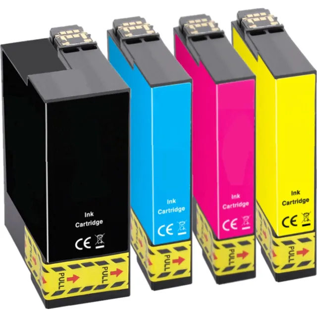 InktDL Huismerk geschikt voor Epson T1306 Inktcartridges - WF-3520DWF - 3540DTWF - SX525WD - SX535WD - BX320FW - BX525WD - BX625FWD - BX635FWD Multipack 4 Cartridges