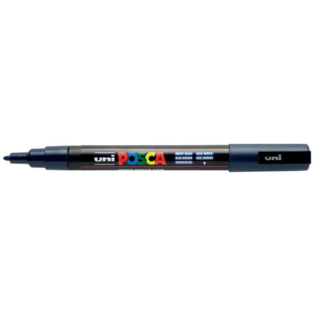 Uni POSCA paintmarker PC-3M, 1,5 mm, marine blauw