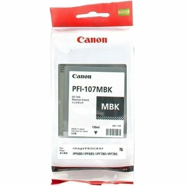 Laser Printer Canon PFI-107MBK mat zwart