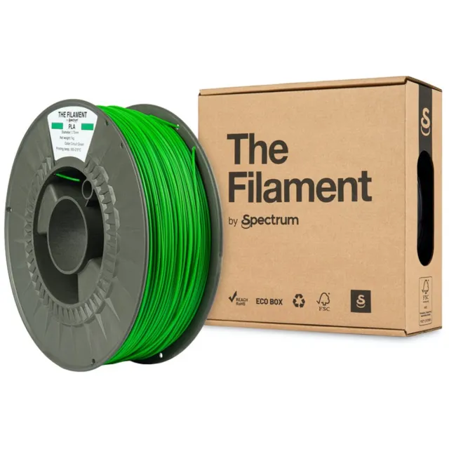 Spectrum Filaments The Filament by Spectrum PLA circuit Groen 1 kg Filament Green
