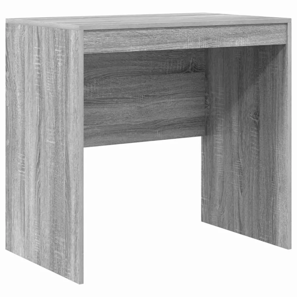 vidaXL Bureau Grijs Sonoma 80 x 50 x 76 cm, foto 3