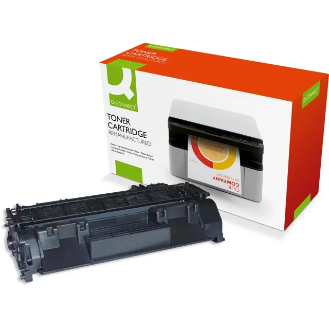 Q-Connect toner zwart 2700 pagina's voor HP - OEM CF280A
