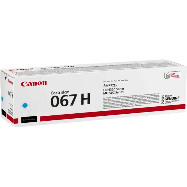 Canon 067H XL Toner Cyaan Cyan