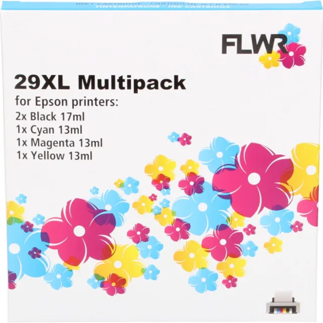 Epson FLWR - Cartridges / Epson 29XL Multipack / zwart en kleur / Geschikt voor Epson