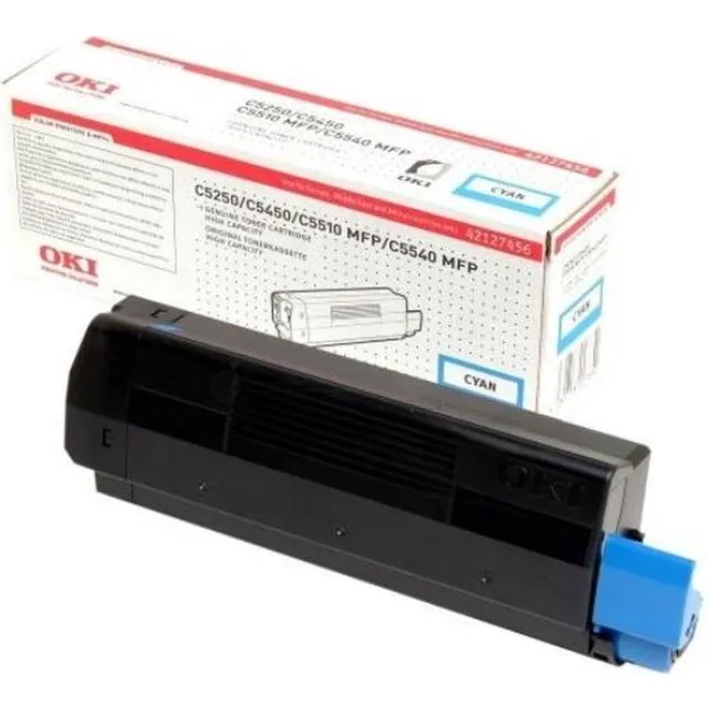Oki C5250 - Tonercartridge Cyaan - Hoge capaciteit