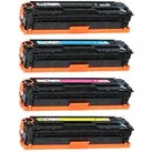 HP Huismerk HP 307A (CE740A-CE743A) Toners Multipack (zwart + 3 kleuren)
