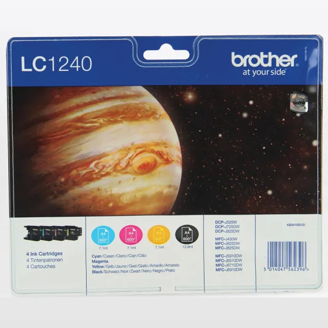 Brother LC-1240VALBP inktcartridge value pack