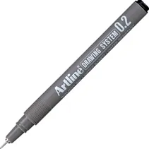 Artline Fineliner Artline technisch 0.2mm zwart