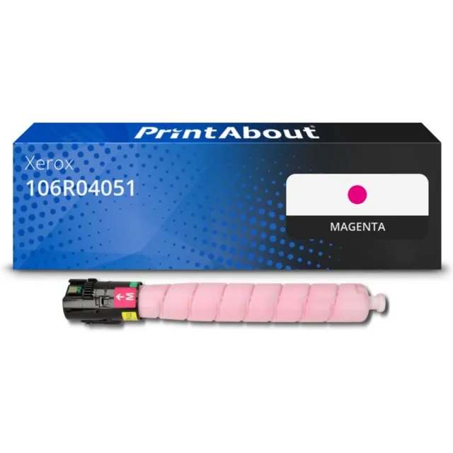 PrintAbout huismerk Toner 106R04051 Magenta Hoge capaciteit geschikt voor Xerox