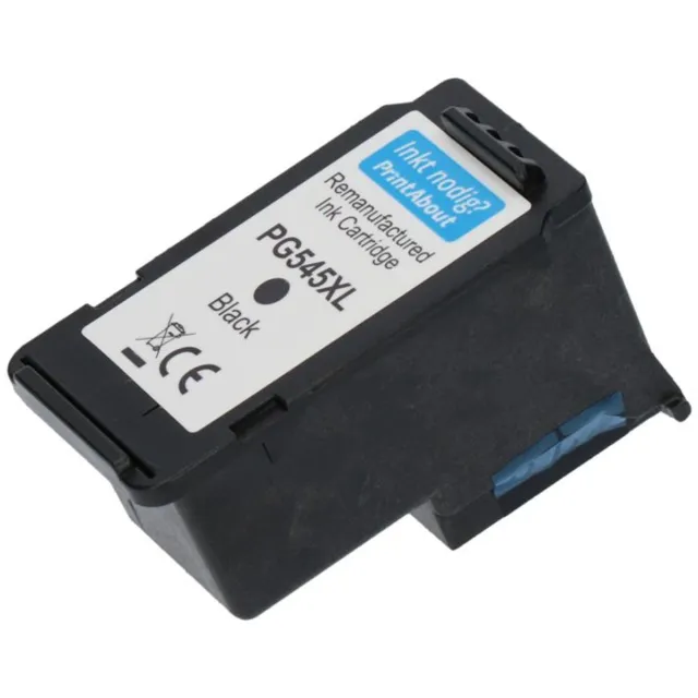 PrintAbout huismerk Inktcartridge PG-545 Zwart geschikt voor Canon