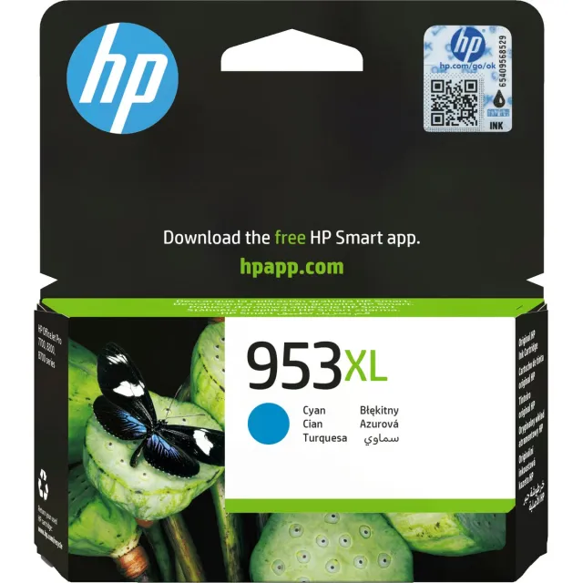 HP 953XL originele high-capacity cyaan inktcartridge