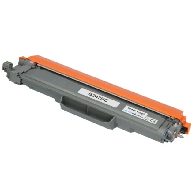 PrintAbout huismerk Toner TN-247C Cyaan Hoge capaciteit geschikt voor Brother