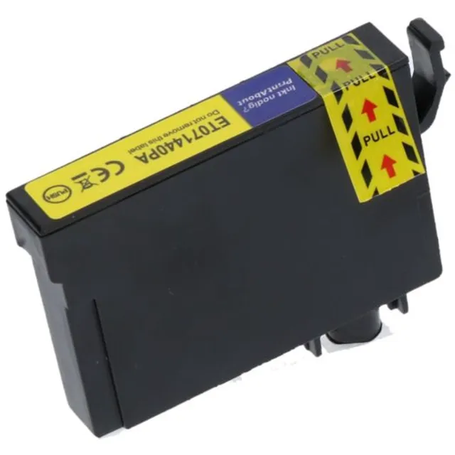 PrintAbout huismerk Inktcartridge T071 (C13T071440) Geel geschikt voor Epson
