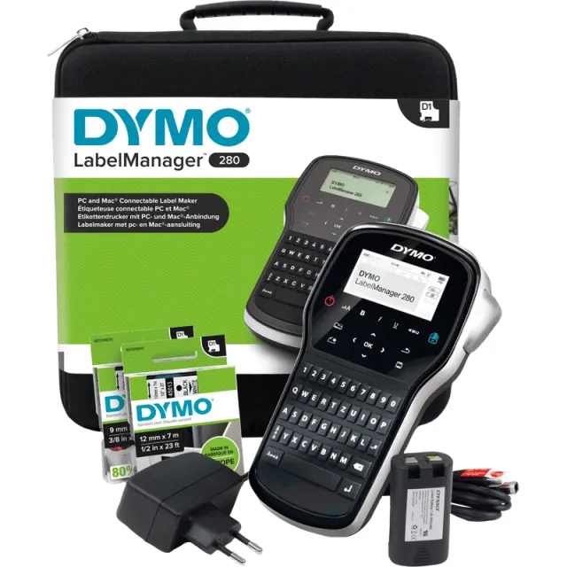 Dymo LabelManager 280 Case Kit Qwerty wit