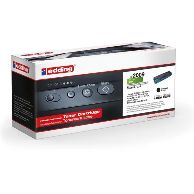 Edding EDD-2009 Tonercassette vervangt HP 85A, CE285A Zwart 1600 bladzijden Compatibel Toner
