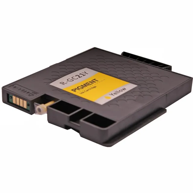 ABC huismerk inkt cartridge geschikt voor Ricoh Gc21Y geel