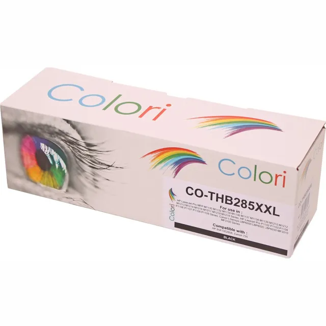 Colori huismerk toner XL geschikt voor HP 85A CE285A voor Laserjet Pro MFP M1132 M1134 M1136 M1137 M1138 M1139 HP Laserjet Pro P1102 P1102w P1103 P1104 P1104w P1106 P1106w P1107 P1107w P1108 P1108w P1109w Zwart XL