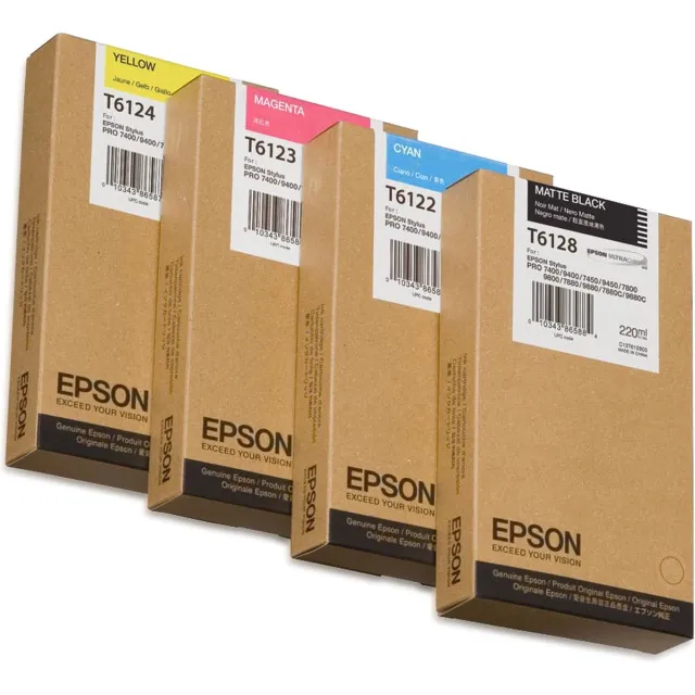 Epson T6124 - Inktcartridge / Geel
