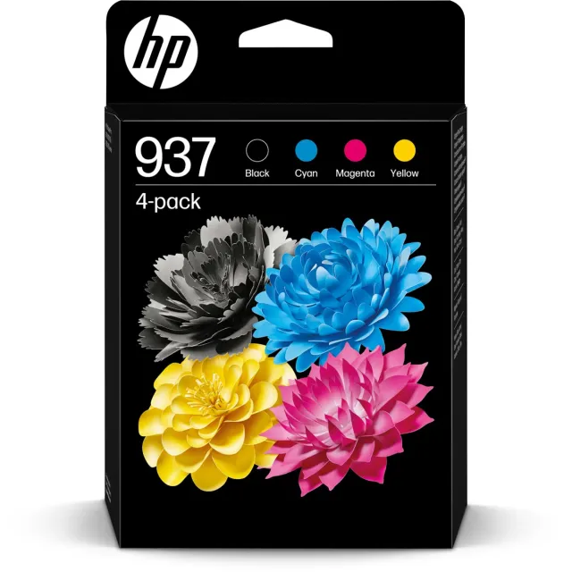 HP 937 inktcartridges 4-pack