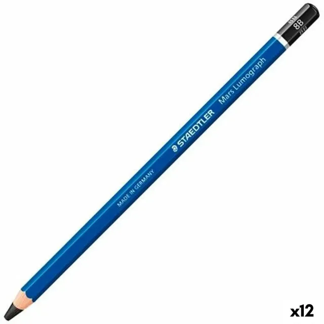 Staedtler Mars Lumograph 8B 1 stuk(s) Blauw