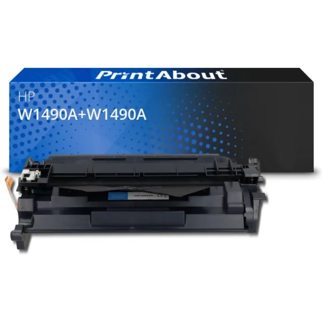 PrintAbout huismerk Toner W1490A+W1490A (149A) Multipack geschikt voor HP Blauw