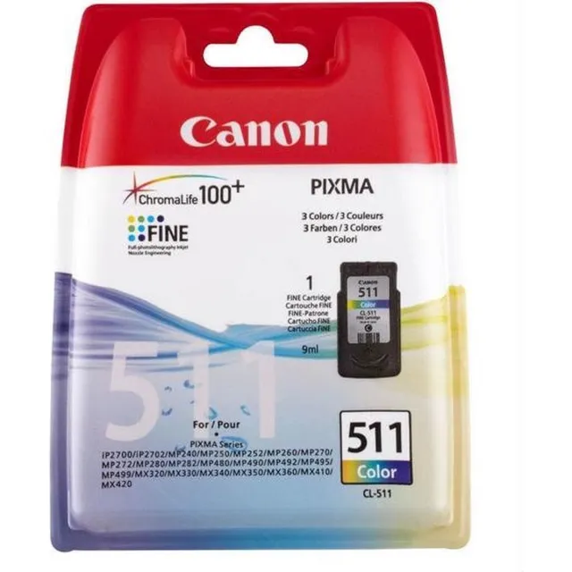 Canon 2972B007 CANON CL511 NR.511 PIXMA MP INK Kleur