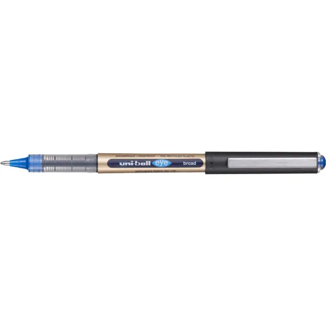 Uni-ball Eye Broad roller Eco, schrijfbreedte 0,85 mm, blauw
