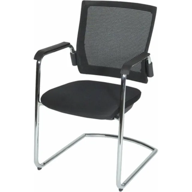 Schaffenburg Vergaderstoel - Serie 105 Schaffenburg conferentiestoel zwart