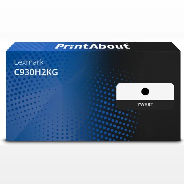 PrintAbout Lexmark C930H2KG toner zwart Huismerk