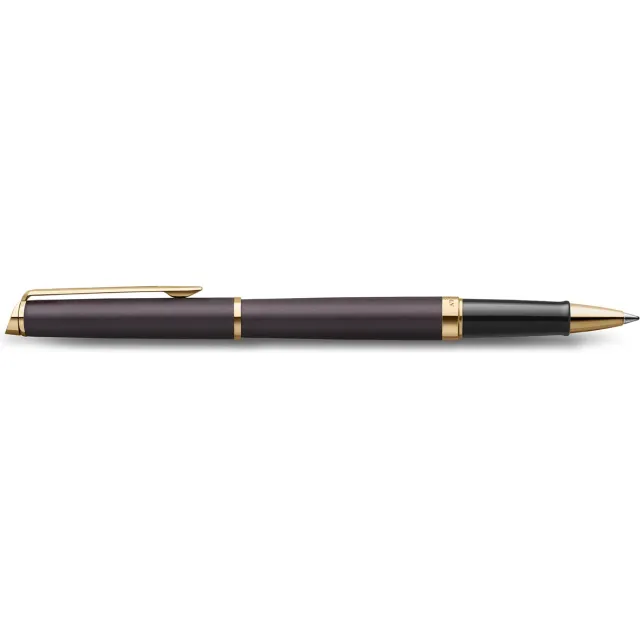 Waterman Hémisphère Metalic roller, fijn, zwart GT, giftbox