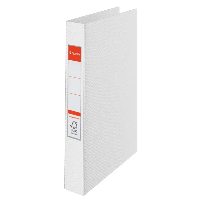Esselte ringmap Vivida wit, 2 ringen