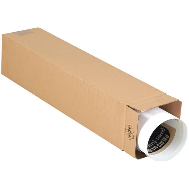 Iezzy Vierkante koker IEZZY 610x120x120mm bruin