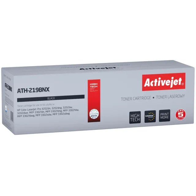 ActiveJet ATH-219BNX tonercartridge 1 stuk(s) Compatibel Zwart