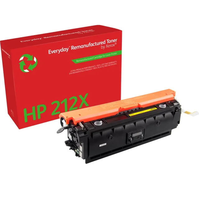 Xerox EverydayTM Geel Toner van Xerox is compatibel met HP 212X (W2122X), Hoge capaciteit