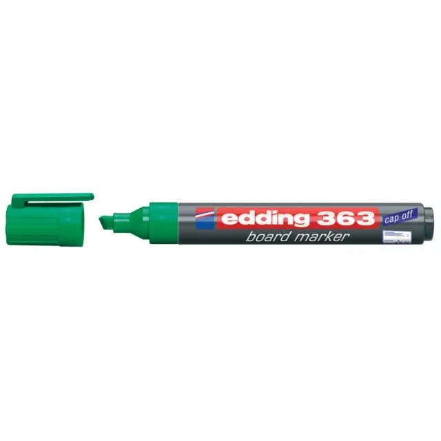 Edding Whiteboardmarker edding 363 schuin 1-5mm groen