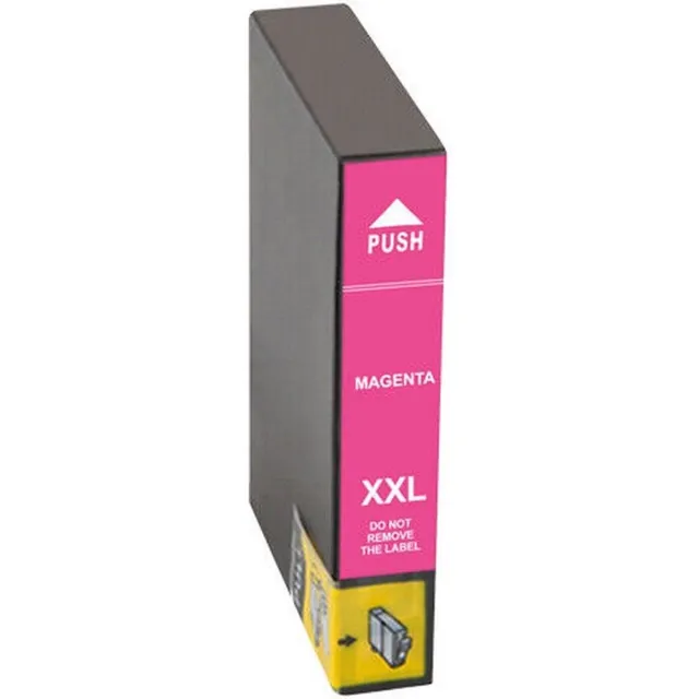 Inktkeuze T0713 Magenta huismerk Inkt Cartridges | Compatible voor Epson T0713 Magenta | Geschikt voor Epson Stylus D120, DX: 4050, 4000, 4450, 5000, 5050, 6000, 6050, 7000F, 7400, 7450, 8400, 8450, 9400F. B40W, BX: 300F, 310F, 600FW, 610F. S20, S21.