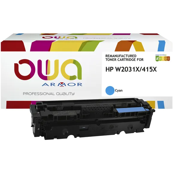 OWA Tonercartridge OWA alternatief tbv HP W2031X blauw