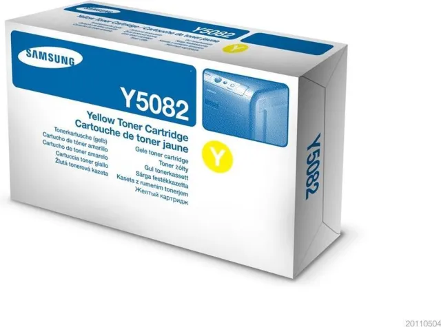 Samsung CLT-Y5082S gele tonercartridge Geel