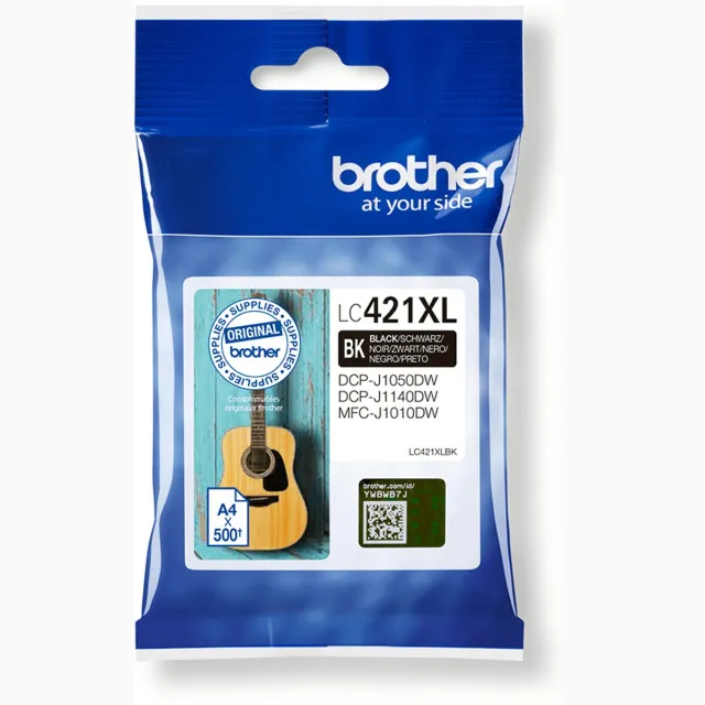 Brother Inktcartridge brother lc-421xlbk zwart | 1 stuk