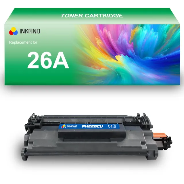 INKFIND 26A (CF226A) Tonercartridge compatibel met HP 26A CF226A Canon 052 - 1-pack Zwart