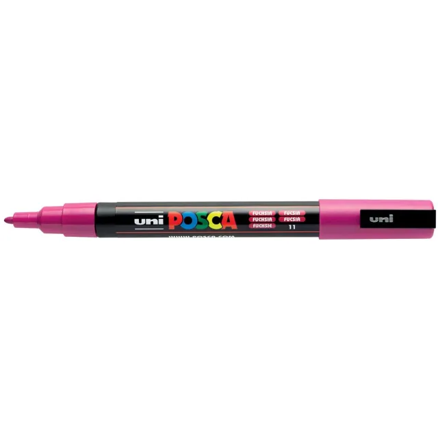 Uni POSCA paintmarker PC-3M, 1,5 mm, fuchsia